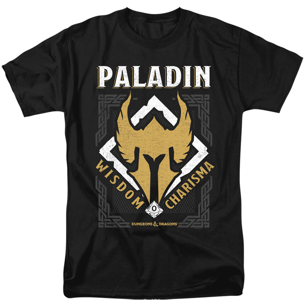 Dungeons And Dragons Paladin Mens T Shirt Black