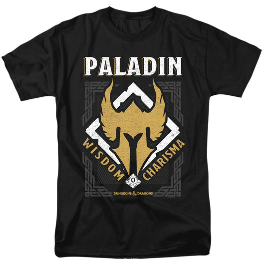 Dungeons And Dragons Paladin Mens T Shirt Black