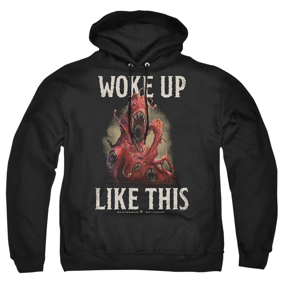 Dungeons And Dragons Woke Like This Mens Hoodie Black