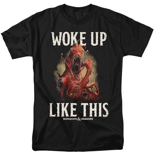 Dungeons And Dragons Woke Like This Mens T Shirt Black