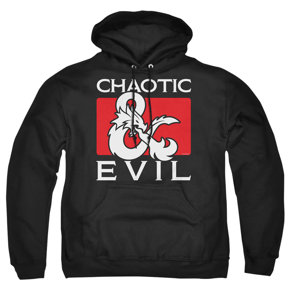 Dungeons And Dragons Chaotic Evil Mens Hoodie Black