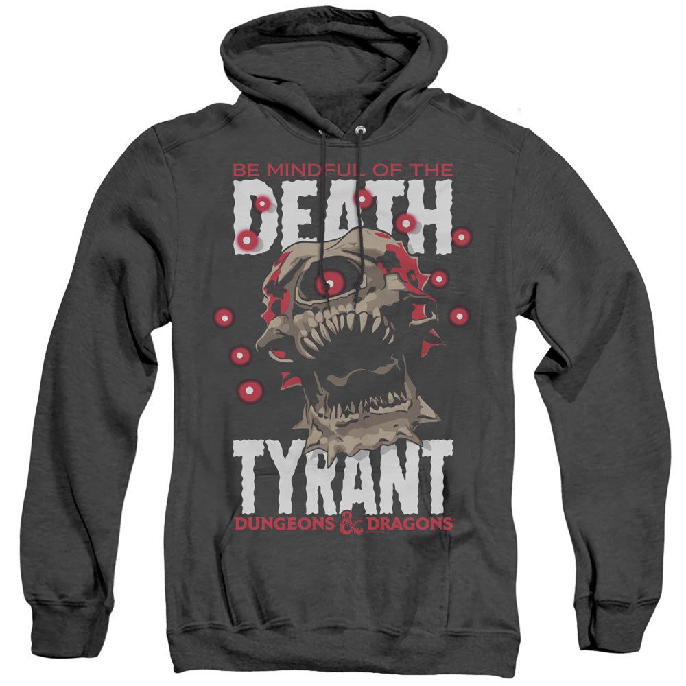 Dungeons And Dragons Death Tyrant Mens Heather Hoodie Black