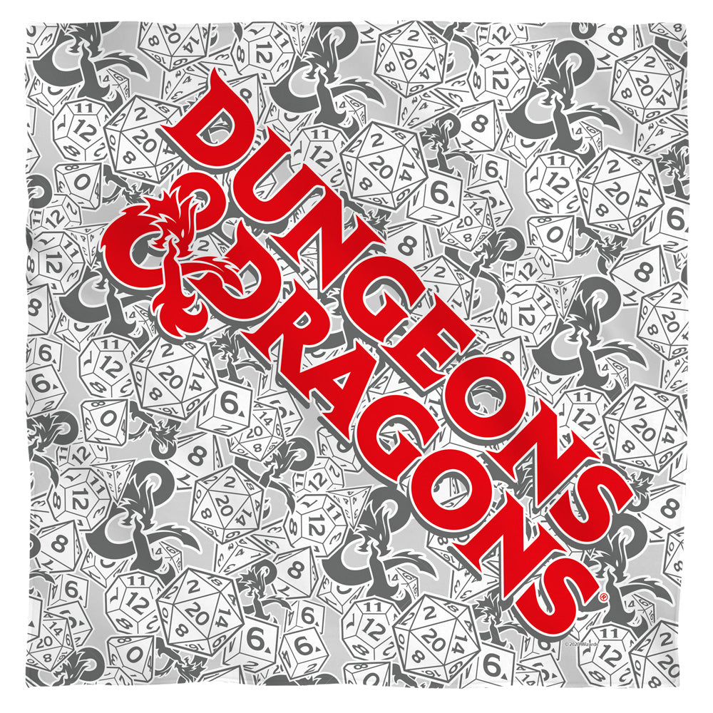 Dungeons & Dragons Cast Your Lot Bandana