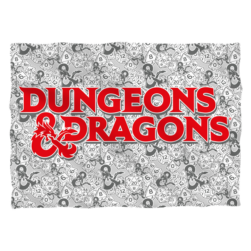 Dungeons and Dragons Cast Your Lot Pillow Case