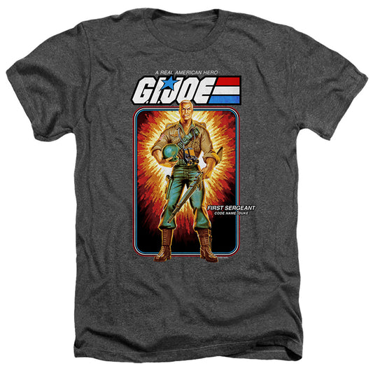 G.I. Joe Duke Card Heather Mens T Shirt Black