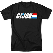 Load image into Gallery viewer, G.I. Joe Distressed Logo Mens T Shirt Black