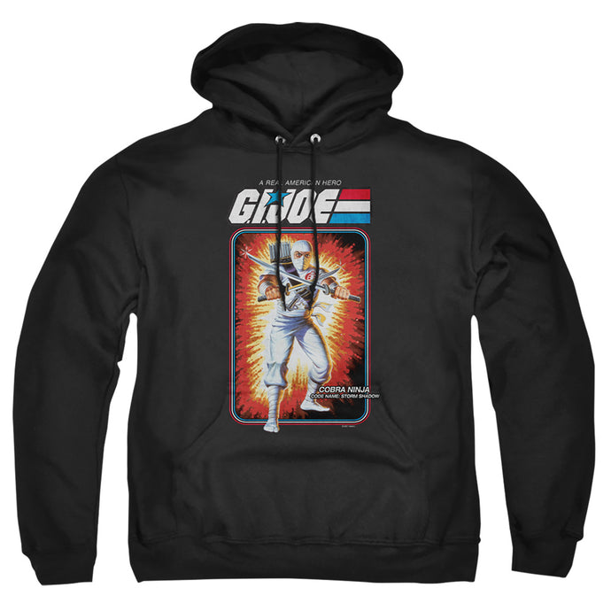 G.I. Joe Storm Shadow Card Mens Hoodie Black