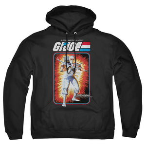 G.I. Joe Storm Shadow Card Mens Hoodie Black