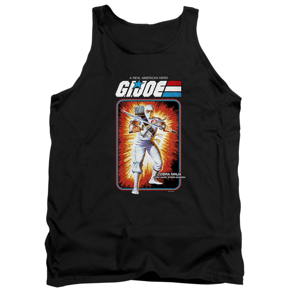 G.I. Joe Storm Shadow Card Mens Tank Top Shirt Black