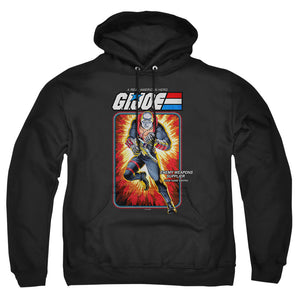 G.I. Joe Destro Card Mens Hoodie Black