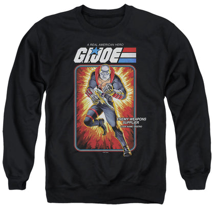 G.I. Joe Destro Card Mens Crewneck Sweatshirt Black