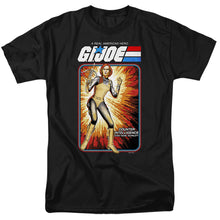 Load image into Gallery viewer, G.I. Joe Scarlett Card Mens T Shirt Black