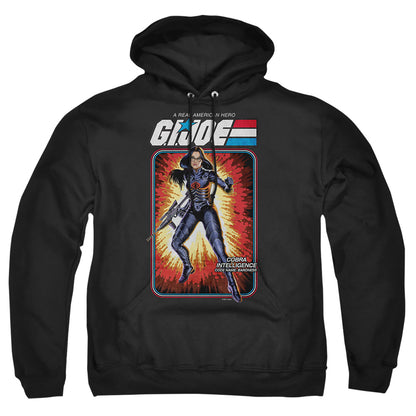 G.I. Joe Baroness Card Mens Hoodie Black