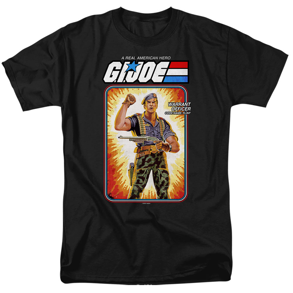 G.I. Joe Flint Card Mens T Shirt Black