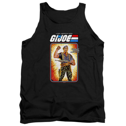 G.I. Joe Flint Card Mens Tank Top Shirt Black