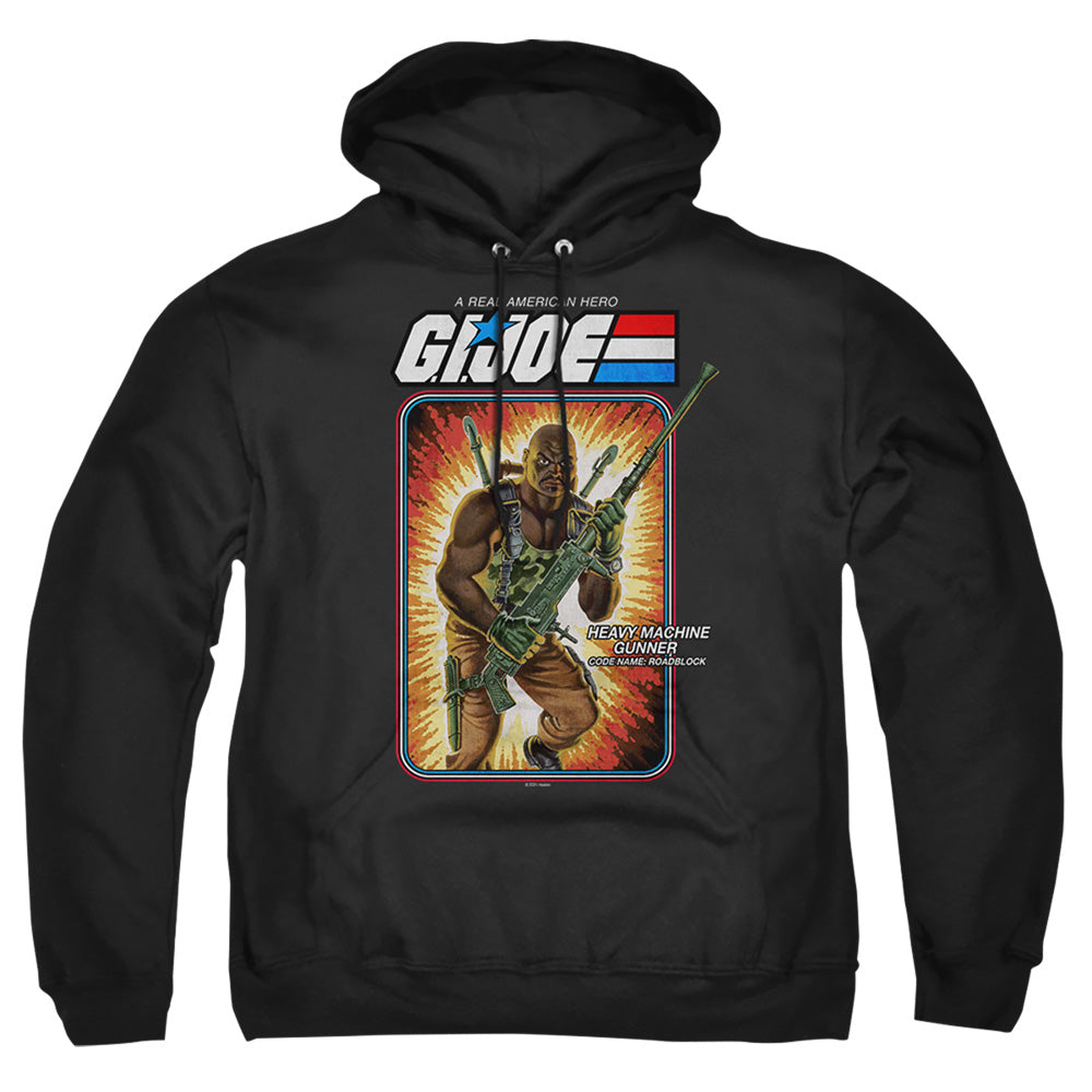 G.I. Joe Roadblock Card Mens Hoodie Black