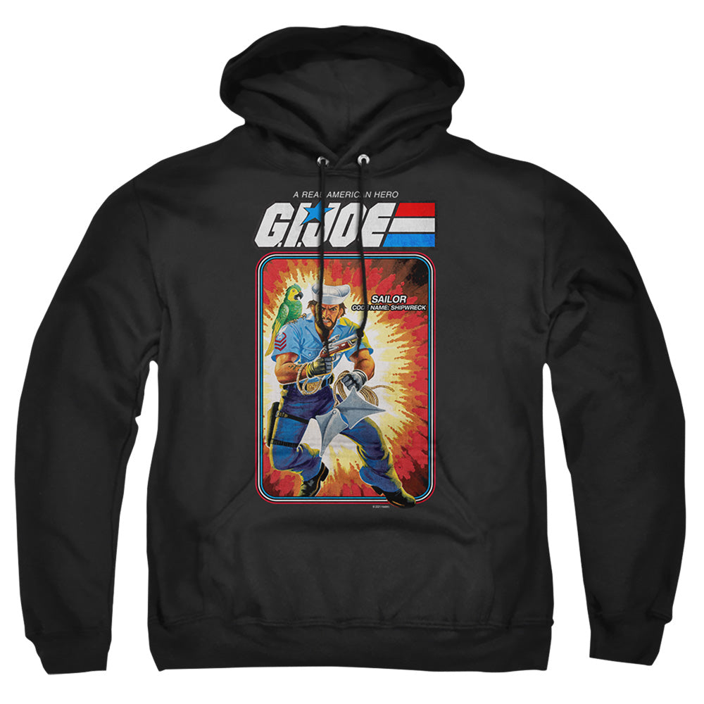 G.I. Joe Shipwreck Card Mens Hoodie Black