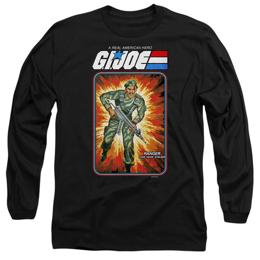 G.I. Joe Stalker Card Mens Long Sleeve Shirt Black