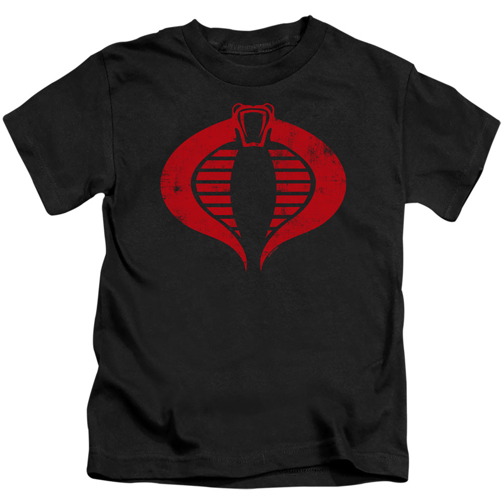 G.I. Joe Cobra Logo Juvenile Kids Youth T Shirt Black