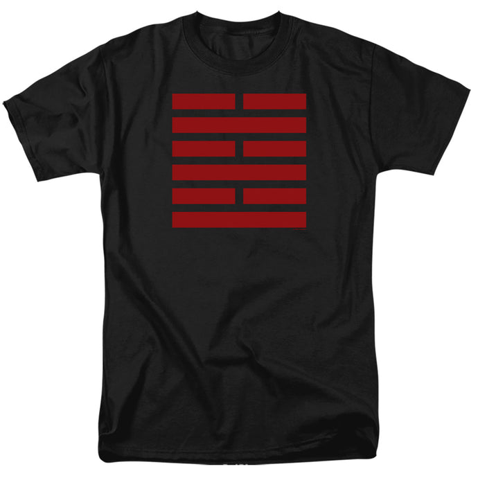 G.I. Joe Snake Eyes Symbol Mens T Shirt Black-6X