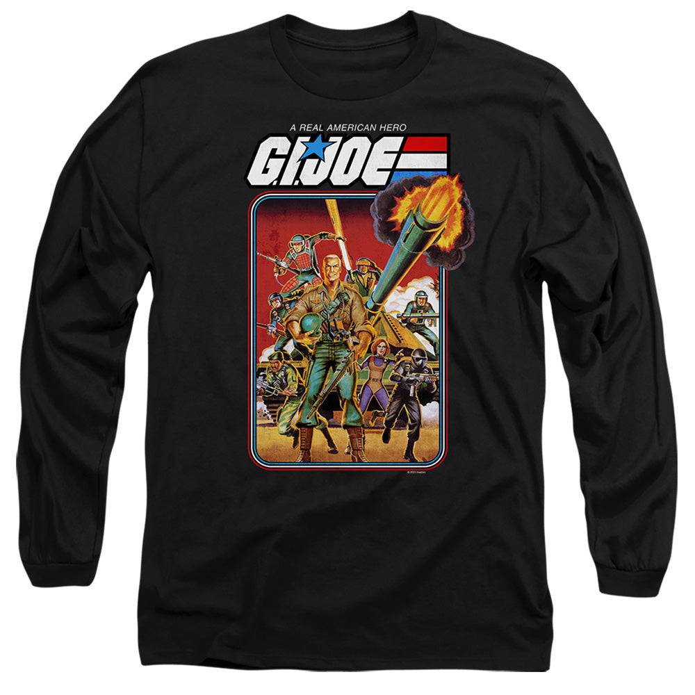 G.I. Joe Hero Group Mens Long Sleeve Shirt Black