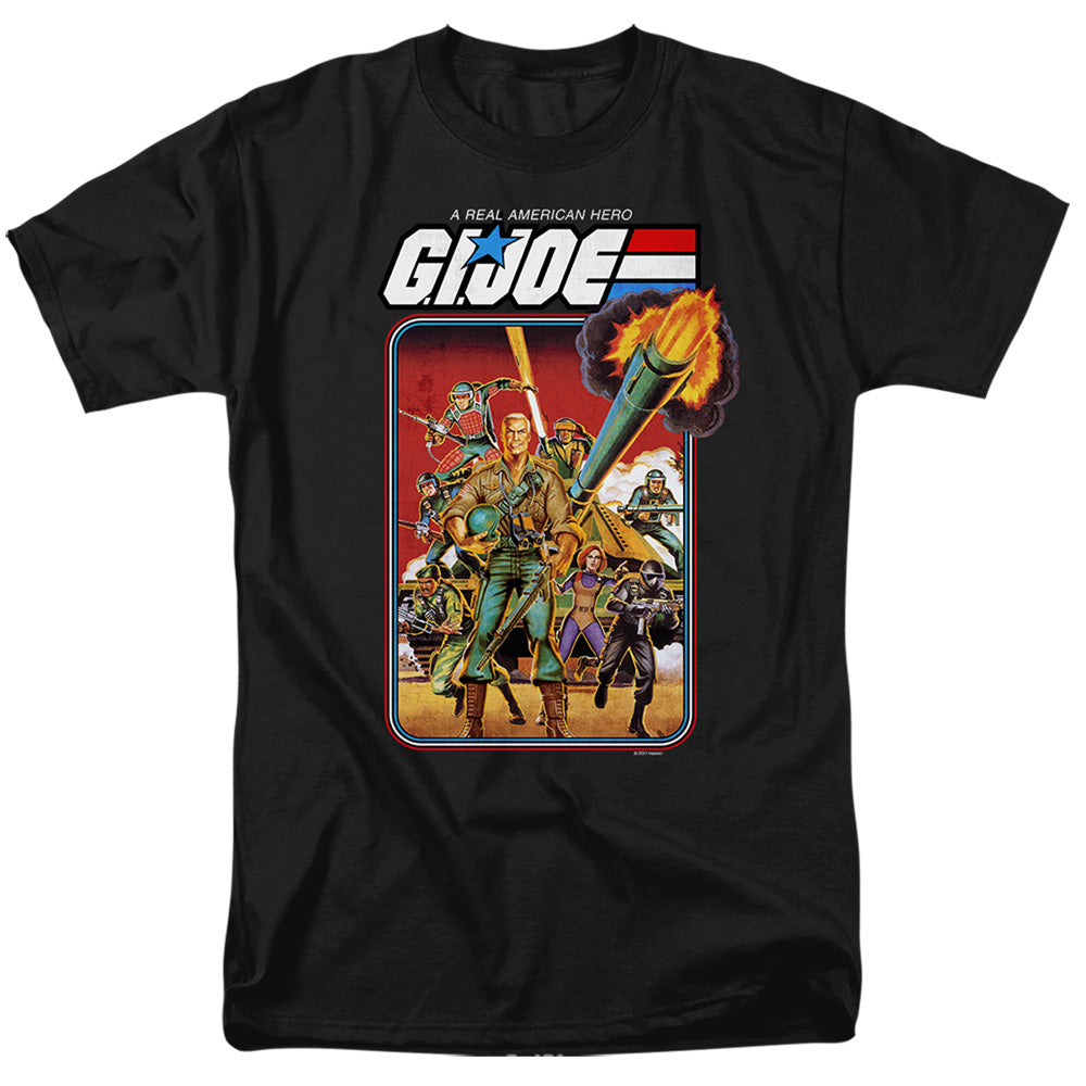 G.I. Joe Hero Group Mens T Shirt Black-6X