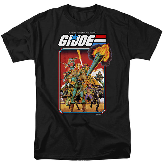 G.I. Joe Hero Group Mens T Shirt Black-6X