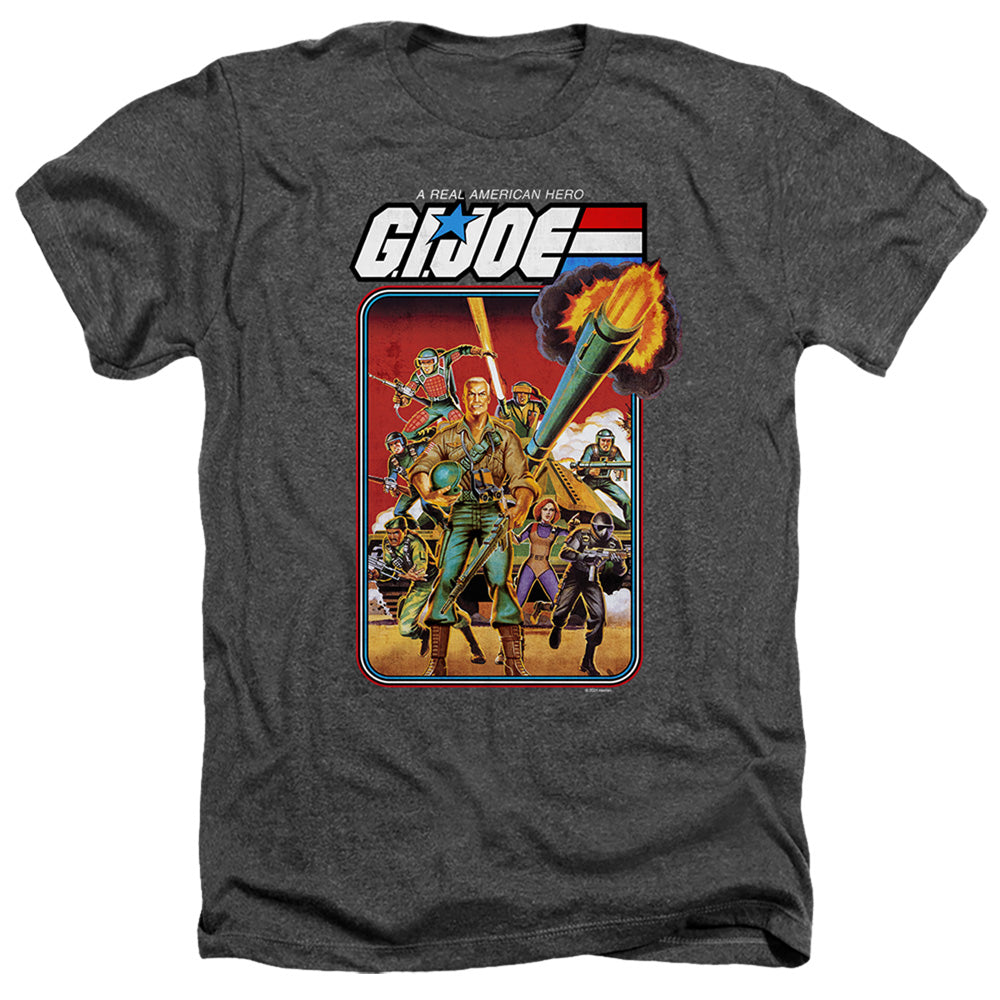 G.I. Joe Hero Group Heather Mens T Shirt Black