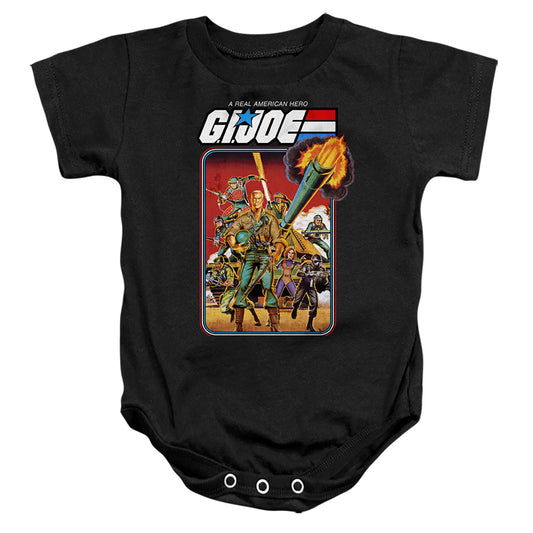 G.I. Joe Hero Group Infant Baby Snapsuit Black