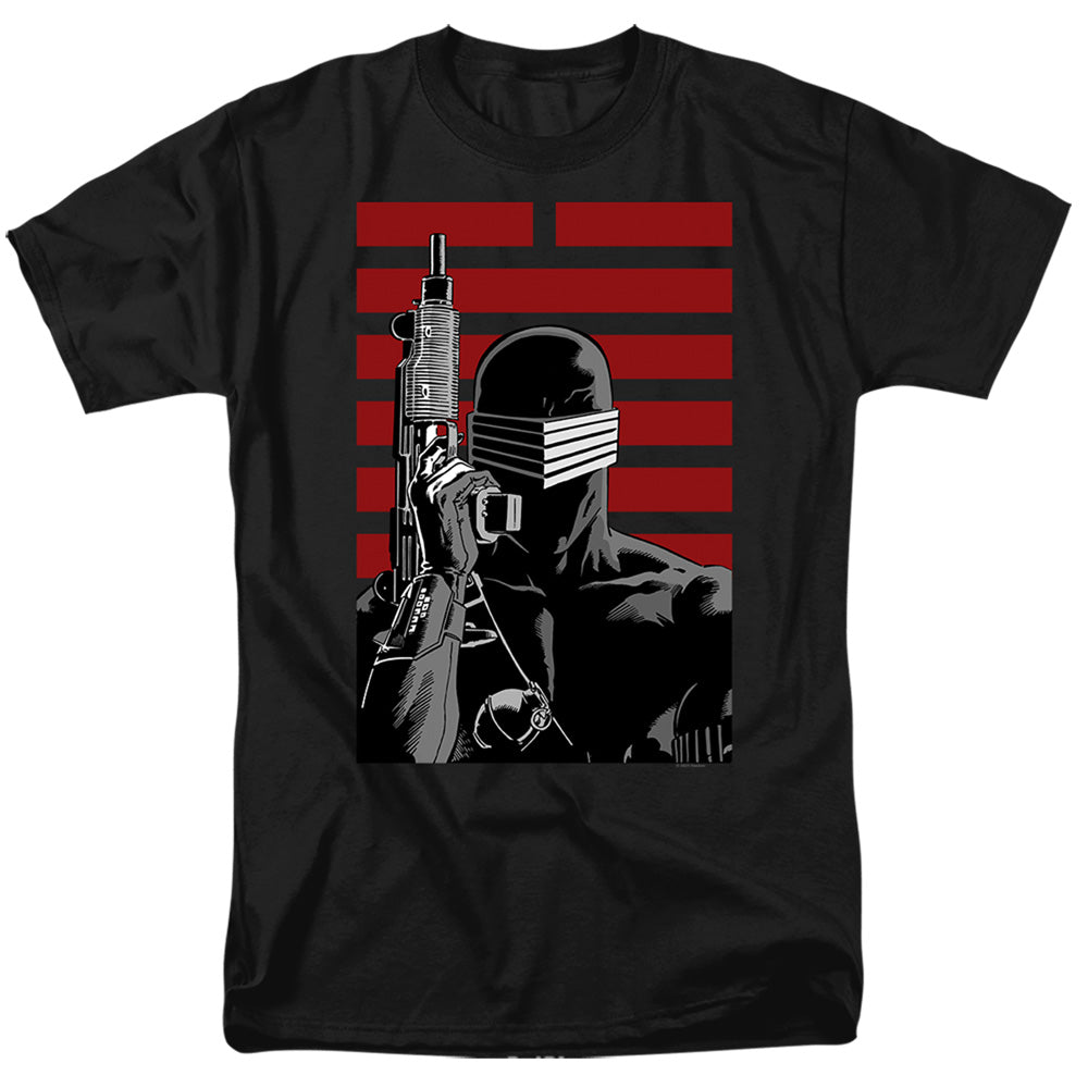 G.I. Joe Snake Eyes Ninja Mens T Shirt Black-6X