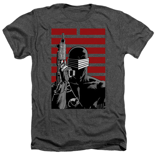 G.I. Joe Snake Eyes Ninja Heather Mens T Shirt Black