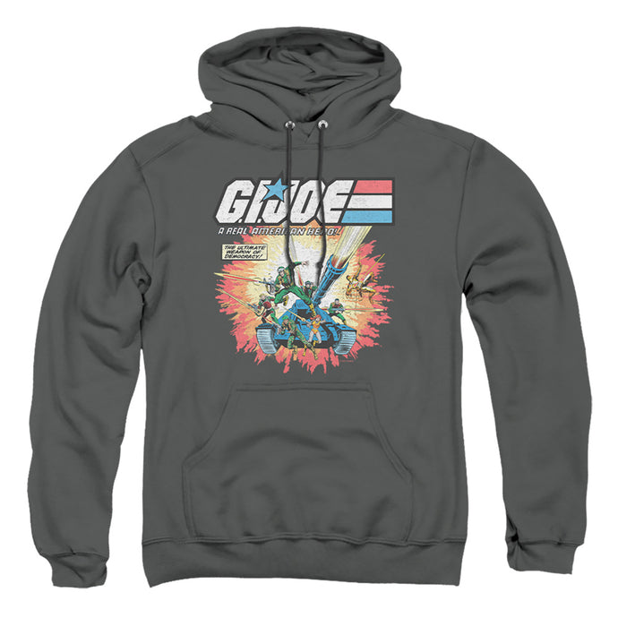 G.I. Joe Real American Hero Mens Hoodie Charcoal