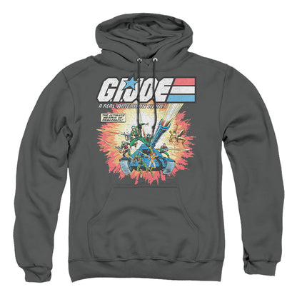 G.I. Joe Real American Hero Mens Hoodie Charcoal