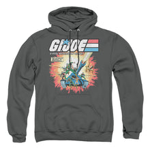 Load image into Gallery viewer, G.I. Joe Real American Hero Mens Hoodie Charcoal