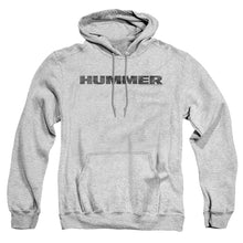 Load image into Gallery viewer, Hummer Distressed Hummer Logo Mens Hoodie Athletic Heather