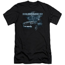 Load image into Gallery viewer, Hummer Stormy Ride Premium Bella Canvas Slim Fit Mens T Shirt Black