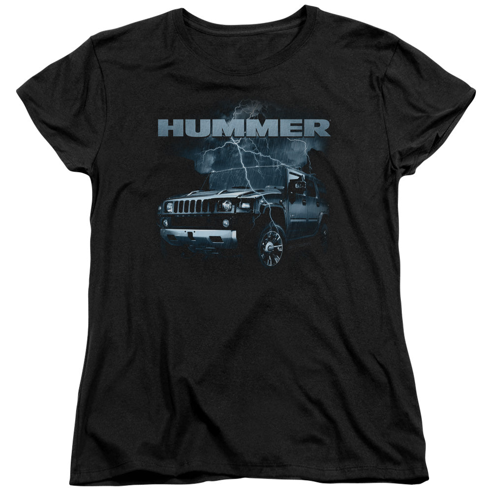 Hummer Stormy Ride Womens T Shirt Black