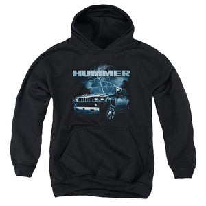 Hummer Stormy Ride Kids Youth Hoodie Black