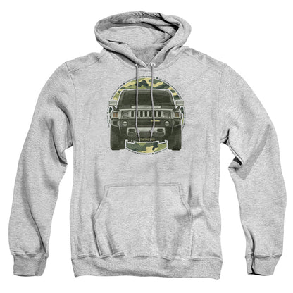 Hummer Lead Or Follow Mens Hoodie Athletic Heather