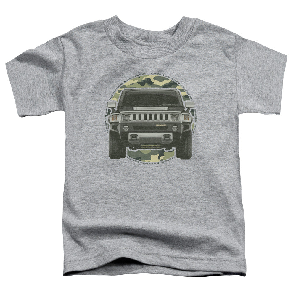 Hummer Lead or Follow Toddler Kids Youth T Shirt Athletic Heather