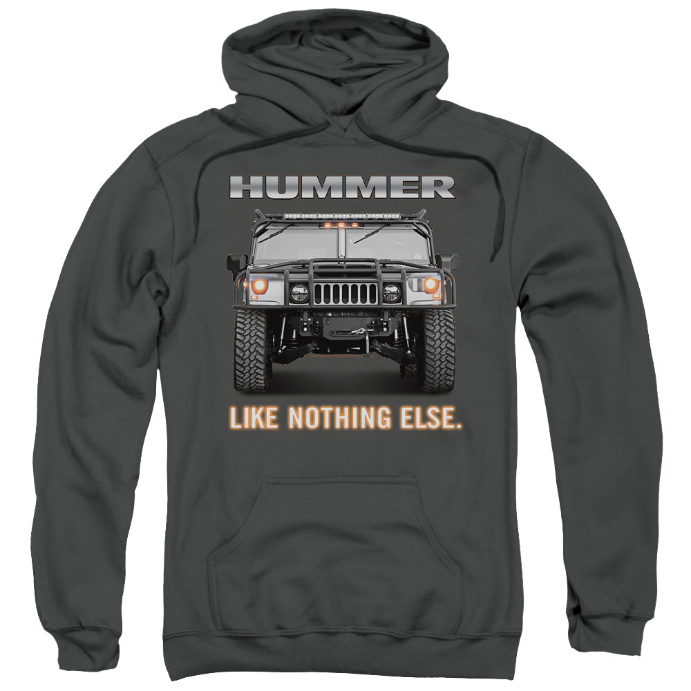 Hummer Like Nothing Else Mens Hoodie Charcoal