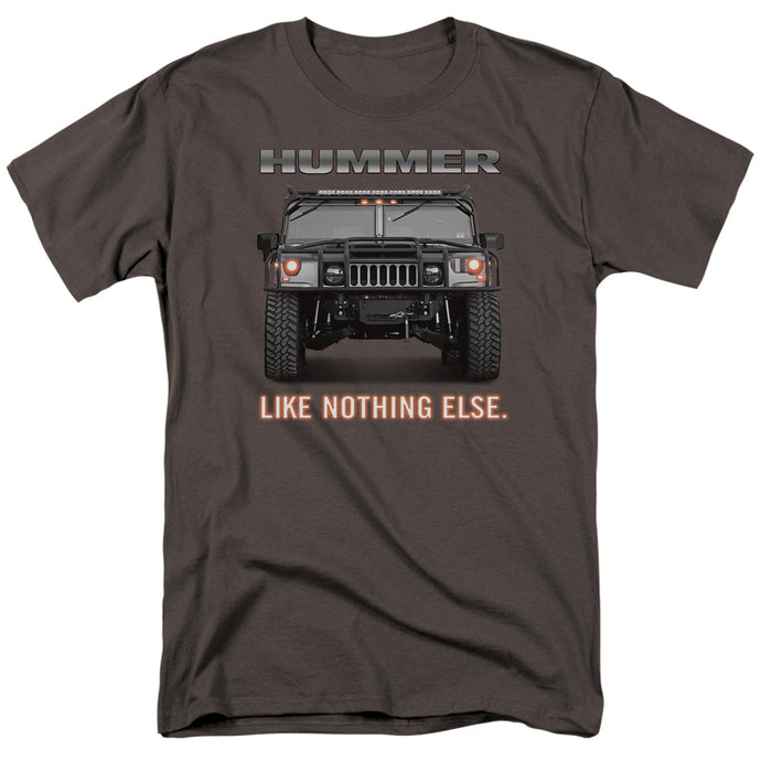 Hummer Like Nothing Else Mens T Shirt Charcoal