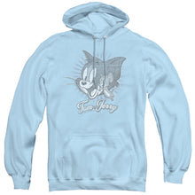 Load image into Gallery viewer, Tom and Jerry Classic Pals Mens Hoodie Light Blue