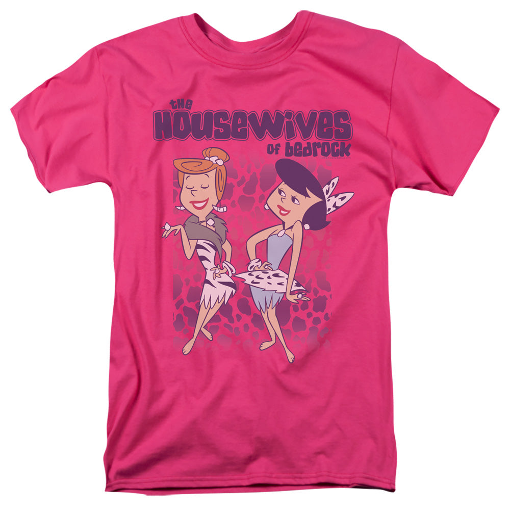 Flintstones Housewives Mens T Shirt Hot Pink