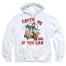 Load image into Gallery viewer, Tom And Jerry Movie Catch Me If You Can Mens Hoodie White