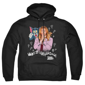 Tom And Jerry Movie What Is Happening Mens Hoodie Black