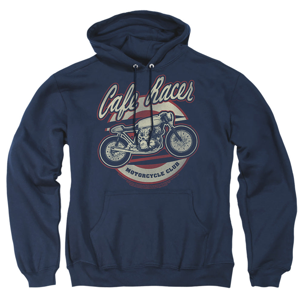 Honda Cafe Racer Mens Hoodie Navy