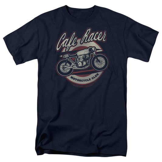 Honda Cafe Racer Mens T Shirt Navy