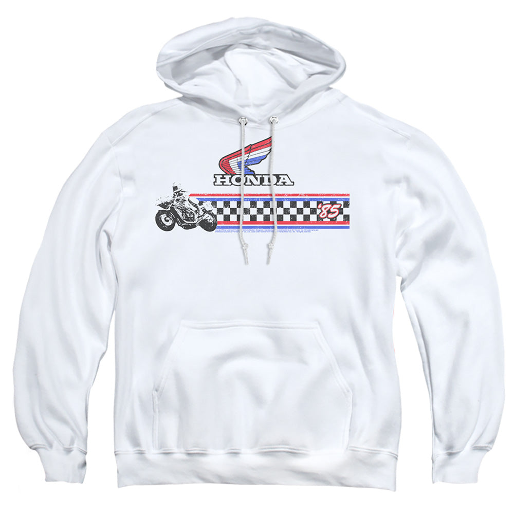 Honda 1985 Red White Blue Mens Hoodie White