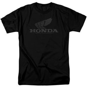 Honda Vintage Wing Mens T Shirt Black